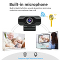 Webcam 1080P mit Mikrofon für PC Laptop Desktop Android TV USB-Webkamera Webcam-Kamera Heimvideoaufnahme Mini-Webcams